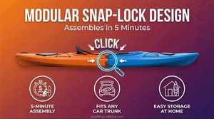 Nouveau design 2026 GHealth Prix usine Pédalo gonflable monoplace certifié CE FCC Portable et pliable pour la <span class=keywords><strong>pêche</strong></span> - Product Image 5