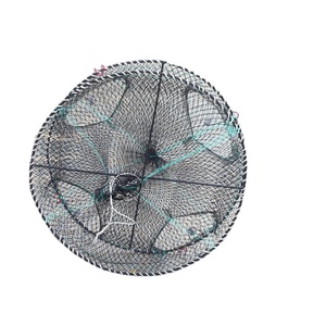 Nouvelles cages pliables australiennes de haute qualité pour crabes et écrevisses, avec quatre filets importés - Product Image 1