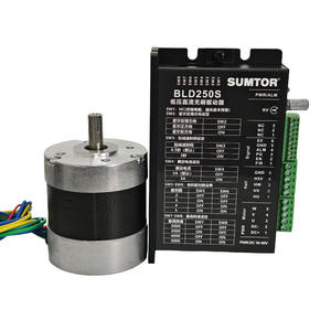 24v 0.33nm 고속 Bldc 모터 57BLY10330 + BLD250S 브러시리스 모터 (드라이버 포함) BLD250S - Product Image 1
