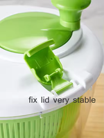 Thuis En Keuken Salade Spinner Handleiding Sla Droger Groente Wasmachine Zeef Drainer Salade Dehydrator Inclusief Plastic Kom
