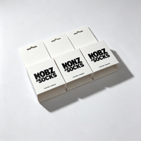 Empaque de Papel Personalizado al por Mayor con Logotipo para Calcetines y Cajas, Empaque de Manga Personalizado, Banda Decorativa