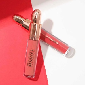 Ensemble de gloss à lèvres, maquillage personnalisé, rouge à lèvres liquide mat velours imperméable avec ingrédients chimiques, formule hydratante - Product Image 4