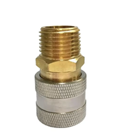 Raccord rapide femelle pneumatique en laiton, norme japonaise 1/4, haute température (-20~200°C), pour outils pneumatiques, prix usine, OEM