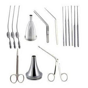MED INNOVATIONS MI-3859 Manual Power Supply CE Approved 28-Piece Myringotomy <b>Tool</b> Kit Stainless Steel Retractor Class II ENT - Product Image 1
