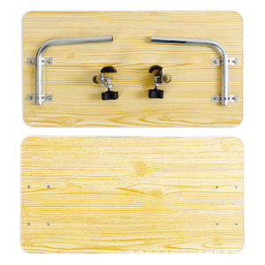 Mesa de Hospital de Madera, Rectangular de 60 cm, Color Marrón, Resistente a la Presión, para Ancianos y Pacientes - Product Image 1