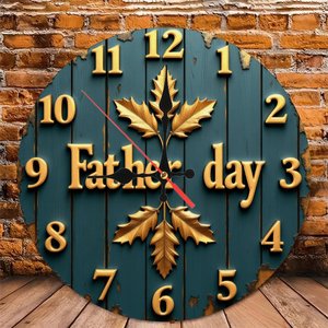 Round Wooden <b>Wall</b> <b>Clock</b> 25cm <b>Silent</b> Quartz Movement Household Indoor Decoration <b>Clock</b> - Product Image 6