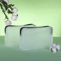 Pochette de maquillage transparente en PVC, étui cosmétique de voyage, résistant à l'eau et portable avec fermeture éclair