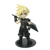 5 Styles 10-12CM Final Cloud Tifa Aerith Zack Sephiroth Anime PVC Figure Statue Modèle Jouet Poupée Figurine Ornement