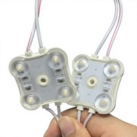 Módulo LED con 170 LED °   Lente Emisora de Luz de Ángulo Amplio, Tamaño Mini, Color Personalizable para Letras de Cristal, Letras de Canal, Publicidad
