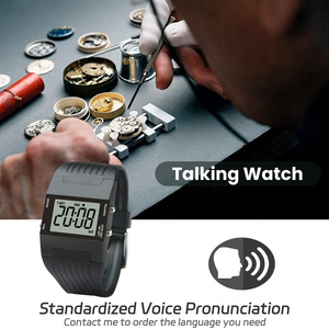 Orologio Parlante Digitale con Voce Chiara e Forte in Inglese/Tedesco/Francese/Polacco/Italiano/Spagnolo/<span class=keywords><strong>Giapponese</strong></span> - Product Image 2