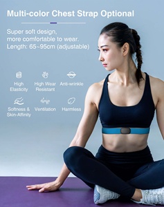 Cardiofrequenzimetro da petto con HRV ANT+, impermeabile IP67, fino a 12 mesi di durata della batteria, unisex - Product Image 4