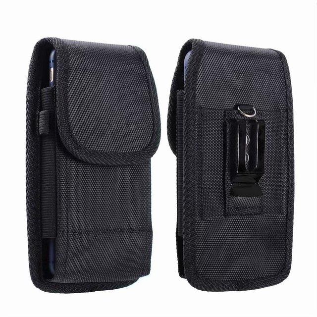 Universal Nylon Vertical Horizontal Belt Clip Holster Waist Bag Card Holder Carrying Phone Pouch Case for iPhone for Samsung