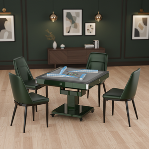 <span class=keywords><strong>Tavolo</strong></span> <span class=keywords><strong>da</strong></span> Mahjong Elettrico Quadrato Dericsson con Sistema Automatico a Rulli per 4 Giocatori, Giochi di Carte e Scacchi - Product Image 2