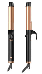 Portable Ceramic Curling Iron with PTC <b>Heating</b> and LED Temperature Display Fast <b>Heating</b> Hair <b>Curler</b> for Salon Use - Product Image 4
