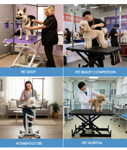 Tavolo da Toelettatura Elettrico Personalizzabile, Riutilizzabile ed Ecologico per Cani e Gatti, con Sollevamento Pneumatico e Forbici per la Gestione del Pelo degli Animali - Product Image 5