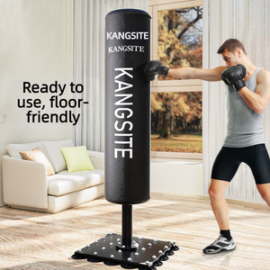 Saco de Boxeo Resistente con Absorción de Impactos, Saco de Arena para MMA con Base de Succión Fuerte para Entrenamiento en Interiores, Hogar, Oficina y Gimnasio - Product Image 2