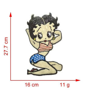 Nouveau design tendance : Écussons thermocollants <span class=keywords><strong>Betty</strong></span> Boop, Badges Swift, Écussons brodés Taylor pour chapeau - Product Image 4