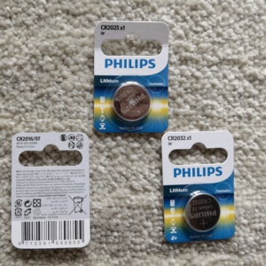 Philips công suất cao CR2016 CR2025 CR2032 Đồng hồ thông minh Lithium nút di động Pin 3V đồng xu pin xe điều khiển từ xa pin - Product Image 4