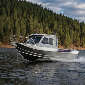 Bateau de pêche en aluminium entièrement soudé, modèle miniature personnalisé KINOCEAN - Product Image 1