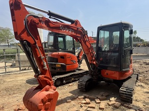   Mini-excavatrice u30 avec godet de terrassement, machine de terrassement sur chenilles hydraulique de 3 tonnes - Product Image 5