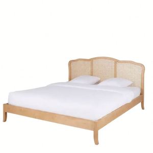Table de chevet rétro américaine en bois massif à couvercle souple et fermeture à bouton pour ensemble de meubles de chambre - Product Image 1