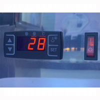 Étagères de présentation pour boulangerie de 120 litres, réfrigérateur à gâteaux, vitrine, réfrigérateur commercial portable, comptoirs de réfrigération, réfrigérateur domestique
