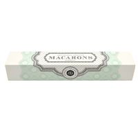 Emballage cadeau en papier pour gâteaux et macarons personnalisés OEM