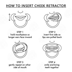 กระจกส่องฟันรูปตัว C สำหรับทางการแพทย์,ที่เปิดปากให้ขาวใส - Product Image 3