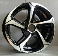 Vente Chaude Usine Gros 14 Pouces Jantes en Alliage Coulé 14X5.5 4x100 ET30/44 CB67.1/56.6 en Stock Jantes de Voiture Modifiées