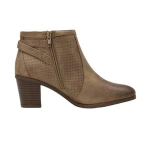 Stivali <span class=keywords><strong>Chelsea</strong></span> da <span class=keywords><strong>Donna</strong></span> in Camoscio Stile Cowboy con <span class=keywords><strong>Tacco</strong></span> Grosso, Zip Corta, Punta Chiusa, Leggeri, Fantasia Scozzese, Taglie Forti - Product Image 1