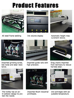 Yotta P20 2513 Business Pvc Card Machine d'impression à plat 2500*1300mm L'impression grand format peut être partitionnée