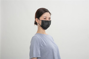 Mascarilla Facial Desechable de Tela No Tejida Industrial de 3 Capas, Aprobada por CE ISO, 95% de Filtración, EN14683 - Product Image 3