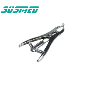 हाथ में रबर की अंगूठी पशु बधिया सरौता के साथ स्टेनलेस स्टील castrating बैंड applicator - Product Image 1