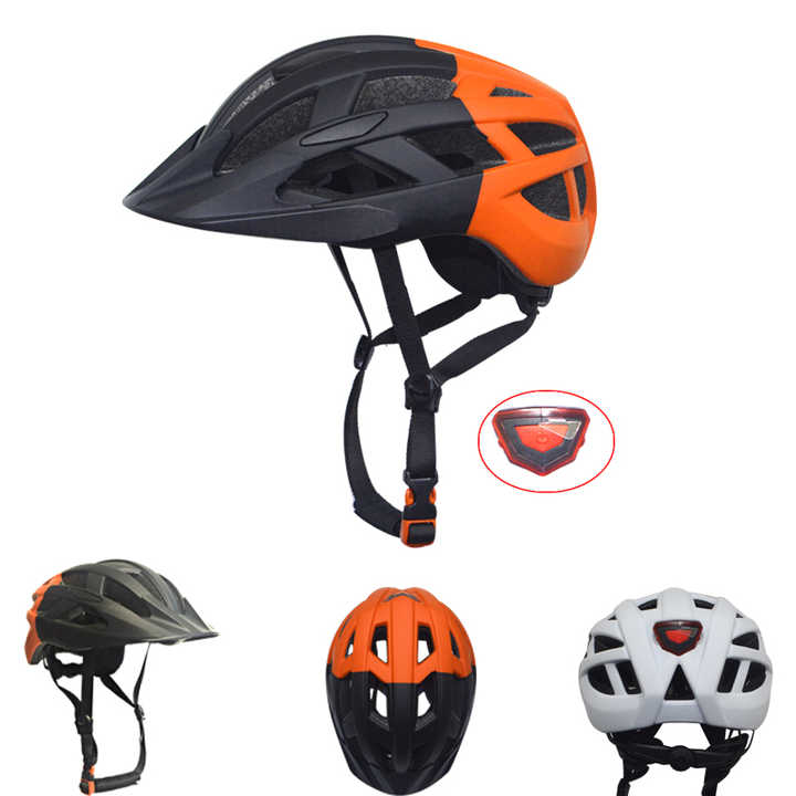 bike helmets portable ILM Helmet with USB Rechargeable LED Front and Back Light Model E LIGHT CONTROL FUNCTION ILM Smart Adult Bike Helmet