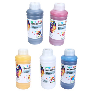 Encre pigmentée DTF 1L pour transfert thermique sur imprimantes numériques, t-shirts, vêtements, textiles - Product Image 1