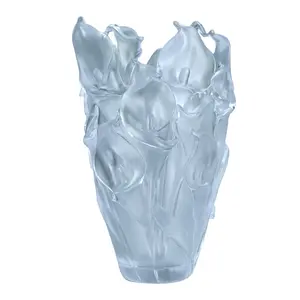 Custom Crystal Crafts Glass Decoration Handgemaakte Cyrstal Handglas Vaas Voor Thuis Decoratie