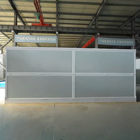 Bâtiment Modulaire Préfabriqué Pliable 20FT à Faible Coût et Couleur Personnalisée en Acier Galvanisé pour Bureau, Entrepôt et Stockage Moderne