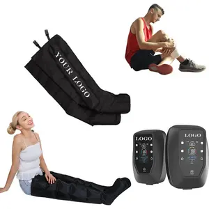 Masajeador de 8 cavidades, máquina de compresión de piernas completas al por mayor, masajeador de piernas de aire para circulación sanguínea para atletas