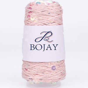 Bojay Nouveau 50g Petit Ballon de <span class=keywords><strong>160</strong></span> Mètres de Long pour Tricot à la Main et Crochet, Fil 100% Coton avec Paillettes 3MM+6MM - Product Image 6