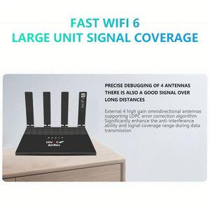 DNXT <span class=keywords><strong>Qualcomm</strong></span> <span class=keywords><strong>4G</strong></span> LTE CPE Wifi <span class=keywords><strong>Router</strong></span> Với 300Mbps Wifi 6 5000MAh Pin Sim Khe Cắm Thẻ Nhớ - Product Image 5