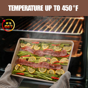 Joho Nướng Bánh Tấm Nhiệm Vụ Nặng Nề Thạch Cuộn Quý Tấm Chảo Lò An Toàn 0.8Mm Kết Cấu Không Dính Bakeware Kim Loại <span class=keywords><strong>Cookie</strong></span> - Product Image 5