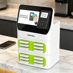 Kiosco Comercial Portátil para Carga <span class=keywords><strong>de</strong></span> Teléfonos, Estación <span class=keywords><strong>de</strong></span> Carga Multipuerto <span class=keywords><strong>de</strong></span> Alquiler para Centros Comerciales, Hoteles y Eventos, Alquiler <span class=keywords><strong>de</strong></span> Baterías Portátiles - Product Image 1