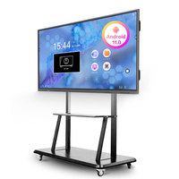 Android 13 système AI 13 MP caméra 4K moniteur smart board Conférence tout en un eletronic tableau blanc prix 75 pouces