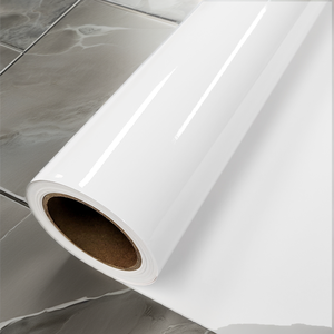 Rollo de Vinilo Autoadhesivo Blanco Brillante de PVC de 140 g/m², de Alta Calidad, Resistente al Agua, Imprimible con Inyección de Tinta, para Pegatinas Fotográficas Digitales - Product Image 2