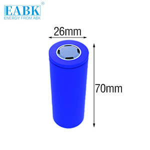 Yüksek Deşarj Oranlı EBAK IFR26700 3600mAh Lifepo4 Hücreler 26700 3600mAh 3.2V Hücreler, İHA Silindirik Lityum İyon Piller için - Product Image 3