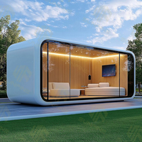 Petite maison moderne chinoise de 20 pieds modulaire apple house capsule house resort toilette apple cabane restaurant maison bâtiment pliable