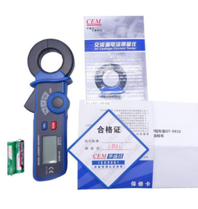 เครื่องวัดกระแสไฟรั่วไหลแบบดิจิตอล <span class=keywords><strong>CEM</strong></span> <span class=keywords><strong>DT</strong></span>-<span class=keywords><strong>9810</strong></span> รุ่นมินิ พร้อมความละเอียด 0.1mA และช่วงการวัด 200mA - Product Image 6