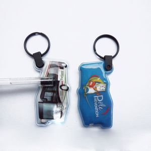 PVC Mini Dentist Personalised Custom logo <b>Small</b> Led Keyring <b>Torch</b> Kechain - Product Image 1