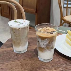 American Style Glass Iced Latte Strawberry Milkshake <b>Mug</b>-<b>Large</b> Capacity Reusable Portable Tumbler for Water Wine Customized - Product Image 3