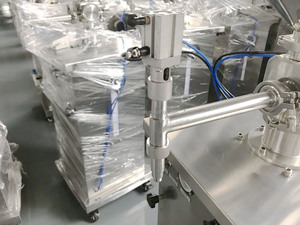 Machine de remplissage de liquides pneumatique verticale ESKO 1-<span class=keywords><strong>2</strong></span> têtes pour crème cosmétique, pommade, shampoing, détergent, désinfectant en bouteille - Product Image 6
